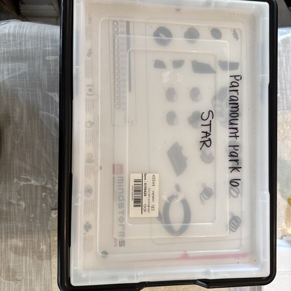 Lego Mindstorms EV3 Intelligent Brick w/ Cords, Wheels, & Misc Parts, Manual - Picture 13 of 13